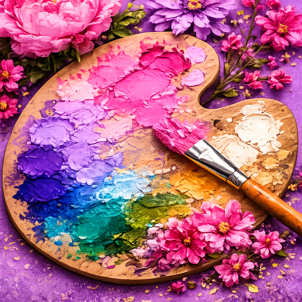 Paleta de colores para curso online