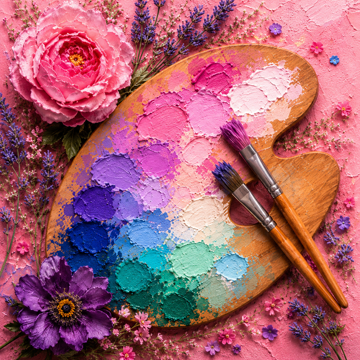 Paleta de colores para test emocional